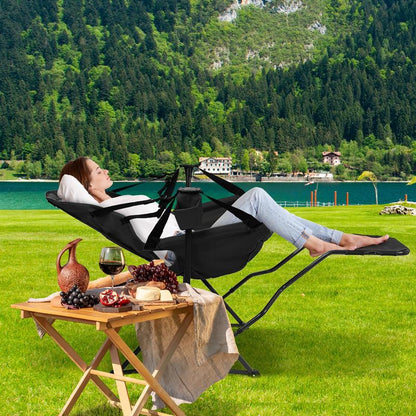 Unwind Anywhere – Durable Hammock Chair with Smooth Swing Motion